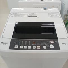 ★ジモティー割あり★5.5kg洗濯機　Hisense　HW-T55C　2021年製　高さ(H)90× 幅(W)49× 奥行(D)49（cm)　【joh1808】