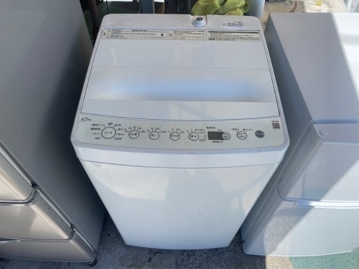 【リサイクルサービス八光】2022年製　ハイアール　全自動洗濯機 ホワイト BW-45A-W　4.5㎏