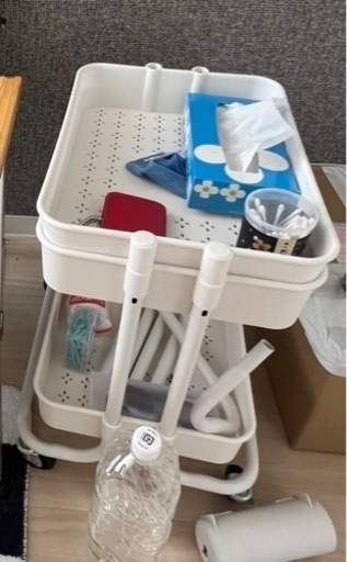 【取引中】プラスチックワゴン