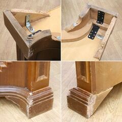 補修・修復あり】 象嵌細工 コレクションケース 幅125×奥行43×高さ