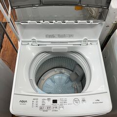 リサイクルショップどりーむ天保山店　No13784　洗濯機　AQUA　2021年製　美品　4.5ｋｇ