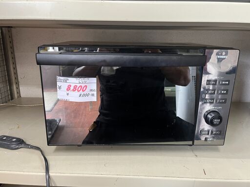 リサイクルショップどりーむ天保山店　No13786　電子レンジ　ツインバード　2022年製　フラットタイプ