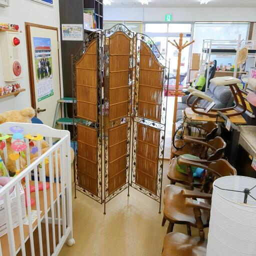 パーテーション☆アンティーク・モダン・オシャレ【浜村鹿野温泉ICから3分 買取本舗 宮本リサイクル 営業時間9～19時  定休日水曜のみ←連絡できませんm(_ _)m】 - インテリア雑貨/小物