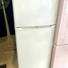 仙台市内トラック荷台渡し無料！ Haier 2ドア 2019 冷蔵庫 学生 1人暮らし 買取 家電 130L 