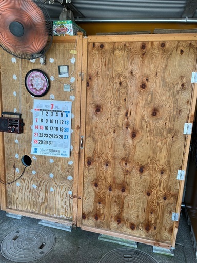DIY ベニヤ小屋