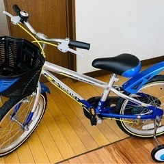 　ほぼ新品　自転車　18インチ　子供用