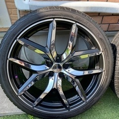 美品・バリ山］265/35R22 タイヤホイールセット