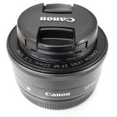 Canon パンケーキレンズ EF-M22mm F2 STM