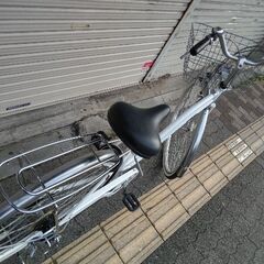 CASULY[かジュリー]RELAX(リラックス)27吋 ファッションファミリーサイクル 外装6段/ホワイト