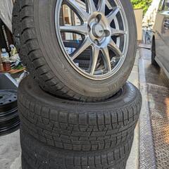 中古185/65R15アルミ付4本