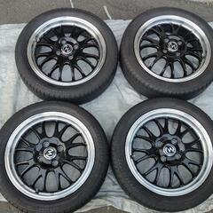 アルミホイール　15インチ　夏タイヤ付　4本