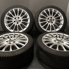 【MICHELIN X-ICE X13 245/40R18】スタッドレス【EUROTECH R Sport 18インチ 8J5HPCD112+32】バリ溝 audi/A4/A5 VW/パサート等　(KTO082)