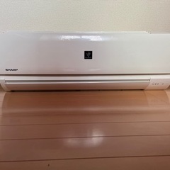 SHARP エアコン6畳用 室内機＆室外機 2020年製 難あり