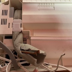 SHARP エアコン6畳用 室内機＆室外機  2020年製  難あり