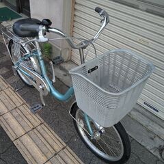 [BRIDGESTONE]CALICIA(カリシア)20吋 小型ファミリーサイクル アルミ/変速なし/点灯虫/プレシャススカイ