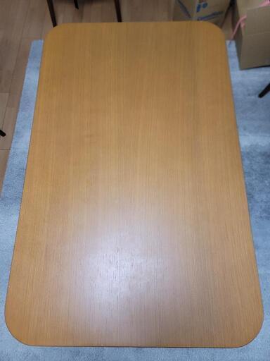 ニトリ　昇降テーブル（仙台近郊お届け可）(119.5×74.5×(57-72))