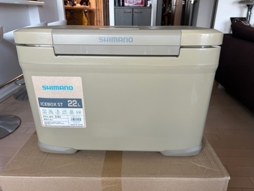 未使用シマノ SHIMANO アイスボックス 22L ST サンドベージュ