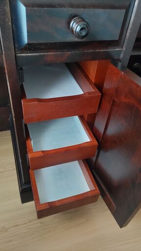 北海道民芸家具　デスク　化粧台 北海道民芸家具 ドレッサー 鏡台 和家具 和モダン 民藝家具