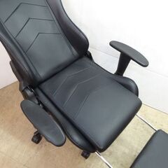 GTRacing ゲーミングチェア ブラック 幅71×奥行76cm 中古【USED