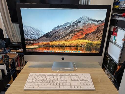 【ハイスペック】iMac 27inch Corei7/24GB/2TB（SSD搭載） + キーボード