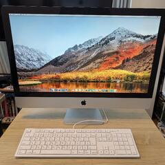 ハイスペック】iMac 27inch Corei7/24GB/2TB（SSD搭載） + キーボード
