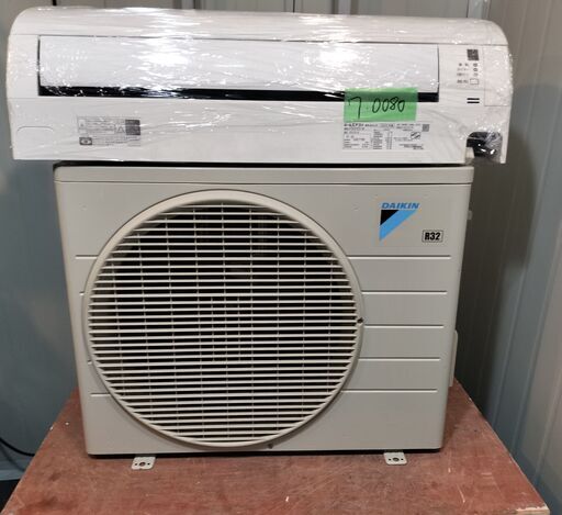 ワ0080 DAIKIN2018年式2.5kw8畳適用45000円標準工事込み＠大阪市内・岩出市内価格
