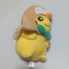 ポケモン　ピカチュウ　モクローのポンチョ　ぬいぐるみ