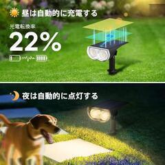 人感センサー ソーラースポット 自動点灯 