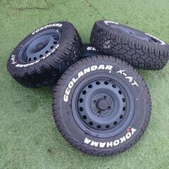 値下げ！バリ山　ヨコハマ　ジオランダー　X-AT　175/80R14