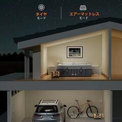 エアーコンプレッサー 電動空気入れ 5 in 1