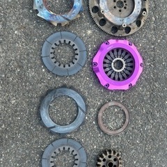 ER34.3233.34  GTRなどに強化クラッチ　カーボン　ツイン　レリーズベアリング付き