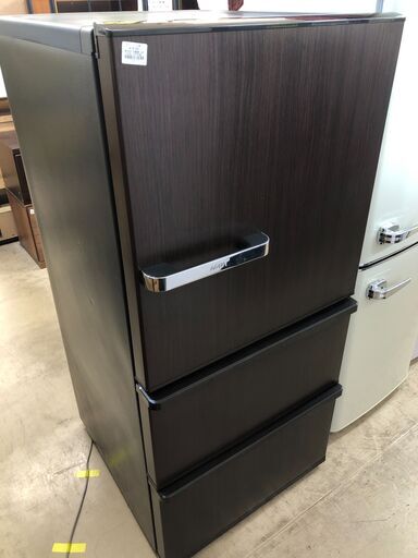 アクア AQUA 冷蔵庫 AQR-SV27H24K　2020年製 幅約60cm 238L SV series ウッドブラック 大容量  ファミリータイプ 自動製氷機能 3ドア  クリーニング済 堺市 石津【ジャングルジャングルサカイ石津店