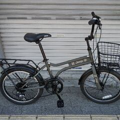 Jeep[ジープ]JE-206MX ミニベロ(小径車) 外装6段/オリーブ