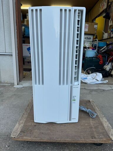 ②高年式！ 美品！ コロナ/ CORONA ウィンド エアコン  CW-1623R  冷房専用 窓枠付き  2023年製　　引き取り限定