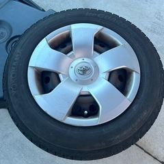 1シーズンのみ使用　シエンタ　スタッドレス純正ホイール付き　4本セット