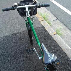 中古子供自転車3162 24インチ 6段ギヤ LEDダイナモライト 身長