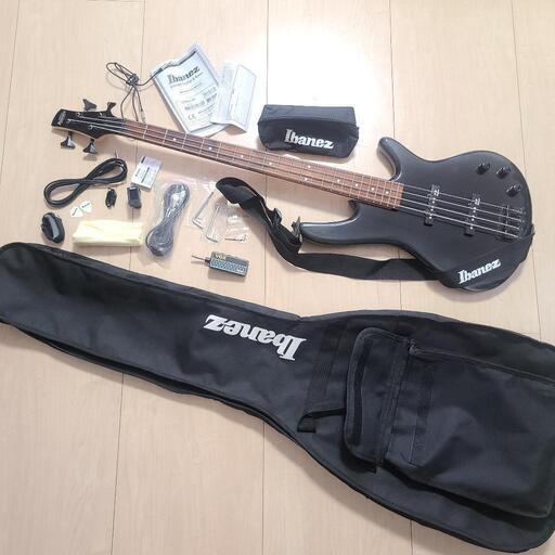 4弦エレキベースセット【Ibanez GSR320 ブラック】