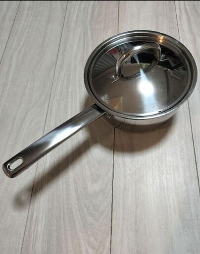 IKEA　蓋付き片手鍋2L