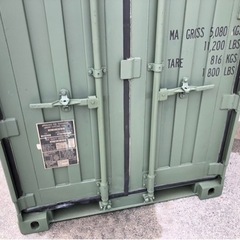 米軍放出品コンテナです！