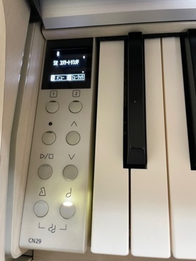 KAWAI CN29A 2021年製のほぼ新品 ホワイトメープル電子ピアノ高年式88