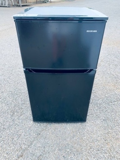 アイリスオーヤマ ノンフロン冷凍冷蔵庫 IRSD-9B-B