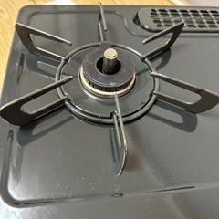 美品 都市ガス リンナイ ガス決まりました。コンロ KG67BKL 電池＆ホース 2023年製