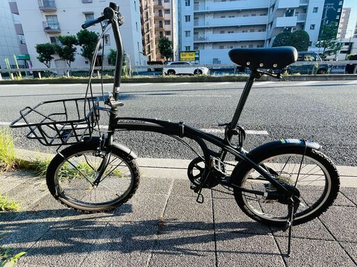 折り畳み式の自転車を売ります。