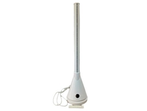 NO.1607 高昇 温風機能付きタワーポール送風機 XR-FAN01 家電 季節家電 扇風機 中古