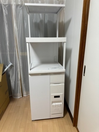 米びつ付きキッチン収納庫
