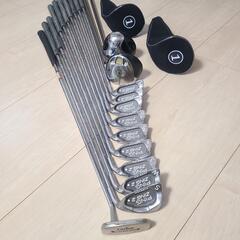 ［決まりました］ゴルフクラブ12本&スタンド式キャディバッグセット【テーラーメイド／キャロウェイ／カーバイト／ピン】