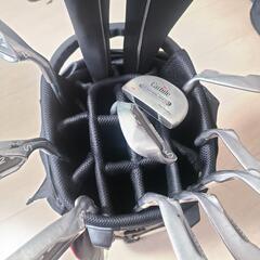 ［決まりました］ゴルフクラブ12本&スタンド式キャディバッグセット【テーラーメイド／キャロウェイ／カーバイト／ピン】