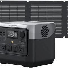 ポータブル電源 ソーラーパネルセット 太陽光発電セット RIVER2 Pro