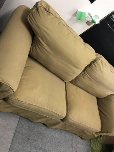 IKEA 2人掛け　ソファ　EKTORP イケア