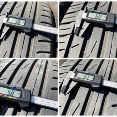 TOYO 225/65R17 レオニス 17インチ タイヤホイール中古4本セット CR-V エクストレイル CX-5等